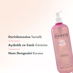 Shiniq Daily Tüm Ciltler İçin Dengeleyici Temizleme Jeli 400 ml - 3