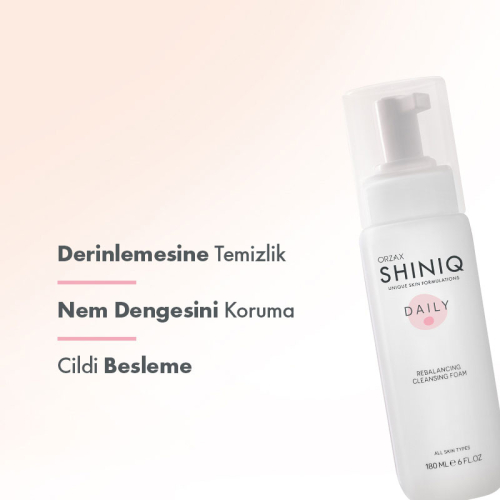 Shiniq Daily Tüm Ciltler İçin Dengeleyici Temizleme Köpüğü 200 ml - 3