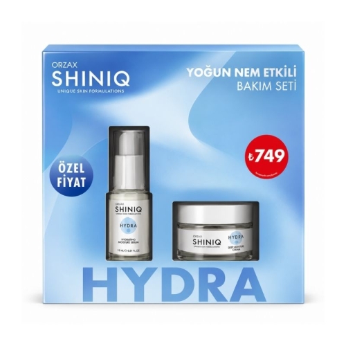 Shiniq Hydra Yoğun Nem Etkili Bakım Seti - Shiniq