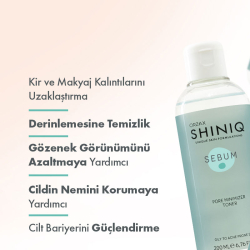 Shiniq Sebum Gözenek Sıkılaştırıcı Tonik 200 ml - 3