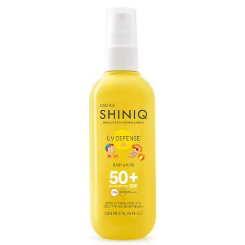Shiniq UV Defense Bebek ve Çocuklar için Güneş Koruyucu Vücut Spreyi SPF 50+ 200 ml - Shiniq