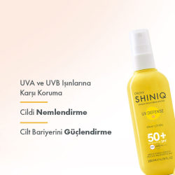 Shiniq UV Defense Güneş Koruyucu Vücut Spreyi SPF 50+ 200 ml - 3