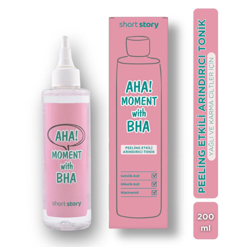 Short Story AHA! MOMENT WITH BHA Arındırıcı Tonik 200 ml - 2