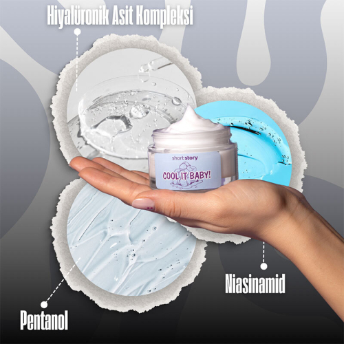 Short Story COOL IT BABY! Nemlendirici Yüz Bakım Kremi 50 ml - 9