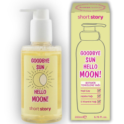 Short Story GOODBYE SUN, HELLO MOON! Yüz Temizleme Yağı 200 ml - 1