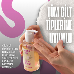 Short Story GOODBYE SUN, HELLO MOON! Yüz Temizleme Yağı 200 ml - 8