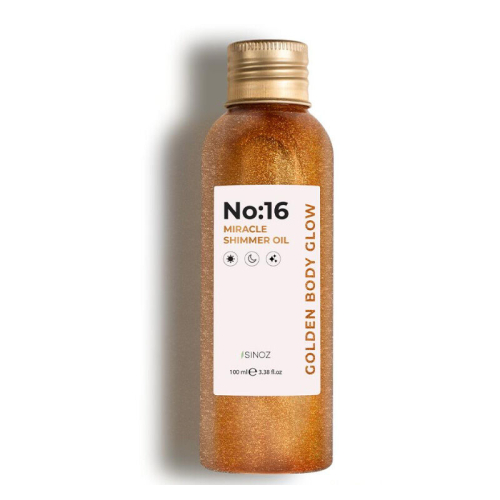 Sinoz No:16 Mucizevi Işıltılı Saç ve Vücut Bakım Yağı 100 ml - Sinoz