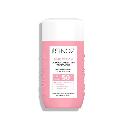 Sinoz Pink Touch Ton Eşitleyici Pembe Yüz Bakım Kremi 50 ml - Sinoz