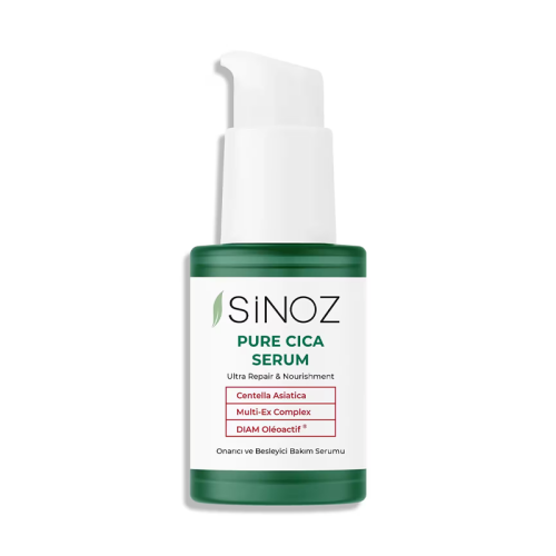 Sinoz Pure Cica Ultra Bariyer Onarıcı ve Besleyici Bakım Serumu 30 ml - Sinoz
