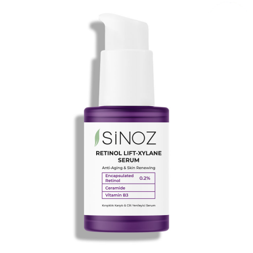 Sinoz Retinol Lift-Xylane Kırışıklık Karşıtı ve Cilt Yenileyici Serum 30 ml - Sinoz