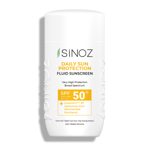 Sinoz Spf50 Günlük Kullanım Sıvı Güneş Kremi 50 ml - Sinoz