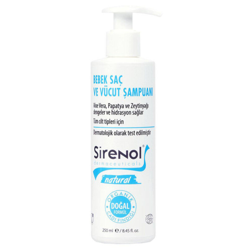 Sirenol Bebek Saç ve Vücut Şampuanı 250 ml - Sirenol