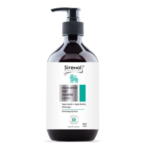 Sirenol Organik Bebek Saç Vücut Şampuanı 400 ml - Sirenol