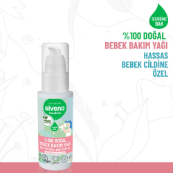 Siveno %100 Doğal Bebek Bakım Yağı 50 ml - 2