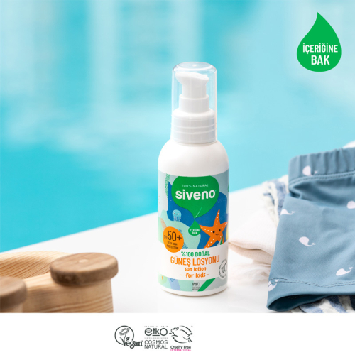 Siveno %100 Doğal Güneş Losyonu 100 ml - 4