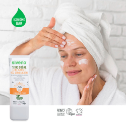 Siveno %100 Doğal Leke Karşıtı Spf 50 Yüz Güneş Kremi 30 ml - 2
