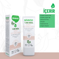 Siveno %100 Doğal Renkli Yüz Güneş Kremi 30 ml - 3