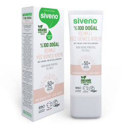 Siveno %100 Doğal Renkli Yüz Güneş Kremi 30 ml - 1