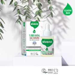 Siveno %100 Doğal Saç Bakım Serumu 30 ml - 3