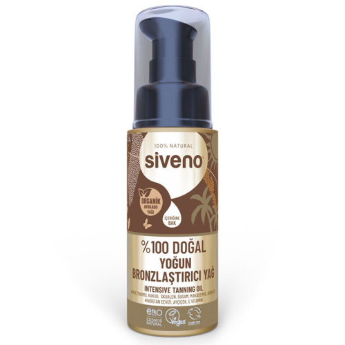 Siveno %100 Doğal Yoğun Bronzlaştırıcı Yağ 50 ml - 1