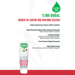 Siveno Bebek ve Çocuklar İçin Diş Macunu 50 ml - Çilekli - 4