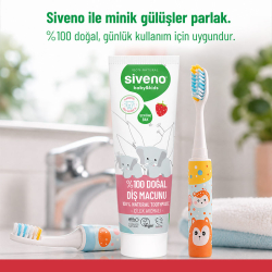 Siveno Bebek ve Çocuklar İçin Diş Macunu 50 ml - Çilekli - 5