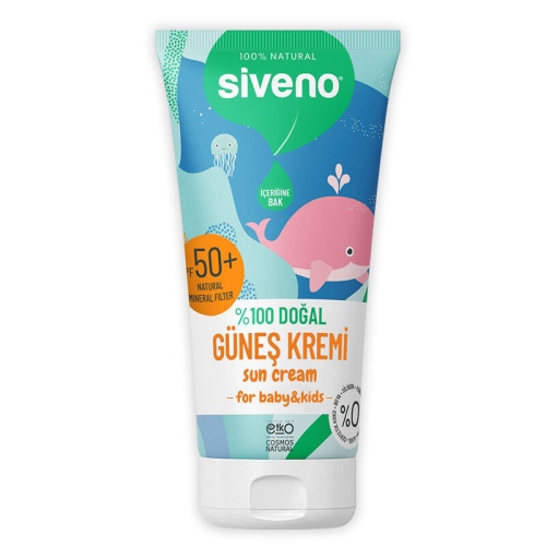 Siveno Bebekler için Doğal Güneş Kremi Spf50+ 50 ml - Siveno