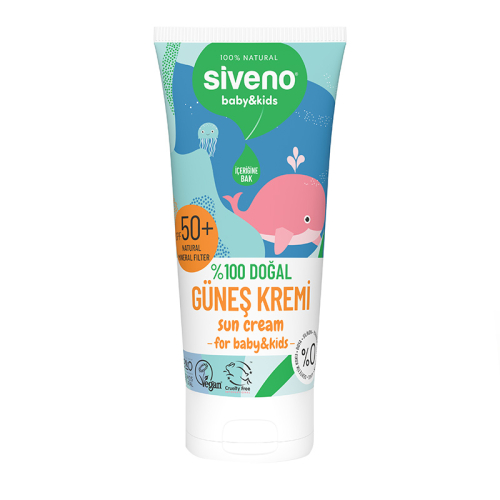 Siveno Bebekler için Doğal Güneş Kremi Spf50+ 50 ml - Siveno