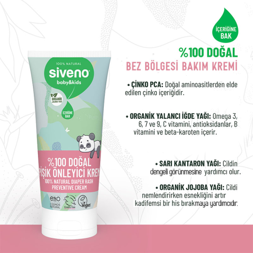 Siveno Bez Bölgesi Bakım Kremi 50 ml - 3