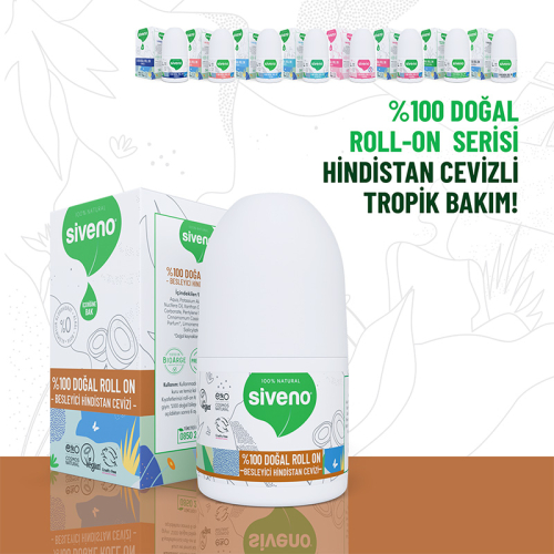 Siveno Doğal Besleyici Hindistan Cevizi Özlü Roll-On 50 ml - 4