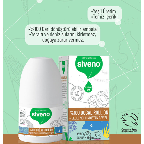 Siveno Doğal Besleyici Hindistan Cevizi Özlü Roll-On 50 ml - 5
