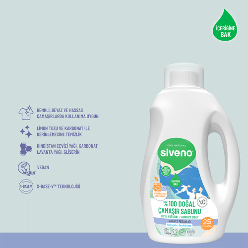 Siveno Doğal Çamaşır Sabunu 750 ml - 5