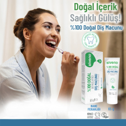 Siveno Doğal Diş Macunu Beyazlatıcı Nane Ferahlığı Florürsüz 65gr - 4