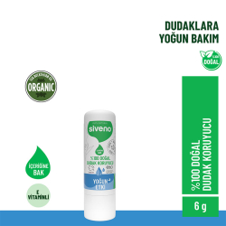 Siveno Doğal Dudak Koruyucu Yoğun Etki 6 gr - 2