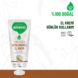 Siveno Doğal El ve Vücut Kremi Hindistan Cevizi Avokado Yoğun Nemlendirici Vegan 30 ml - 3