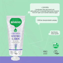 Siveno Doğal El ve Vücut Kremi Lavanta Yoğun Nemlendirici Vegan 30 ml - 5