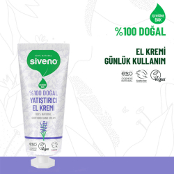 Siveno Doğal El ve Vücut Kremi Lavanta Yoğun Nemlendirici Vegan 30 ml - 3