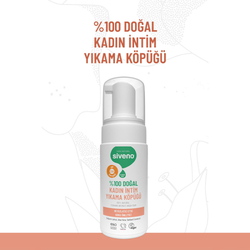 Siveno Doğal Kadın İntim Yıkama Köpüğü 100 ml - 4