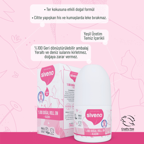 Siveno Doğal Kadınlar İçin Roll-On 50 ml - 3