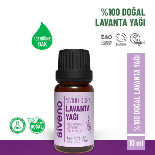 Siveno Doğal Lavanta Uçucu Yağı 10 ml - 4