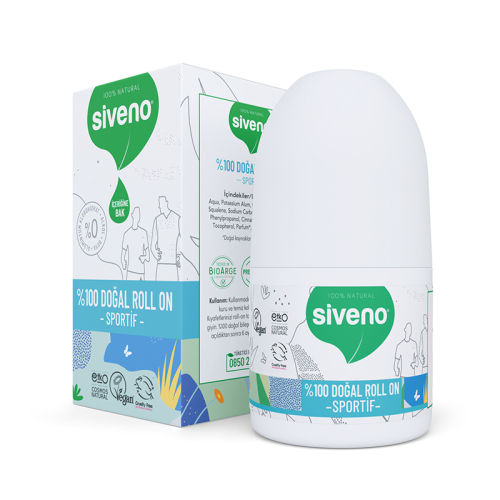 Siveno Doğal Sportif Roll-On 50 ml - Siveno