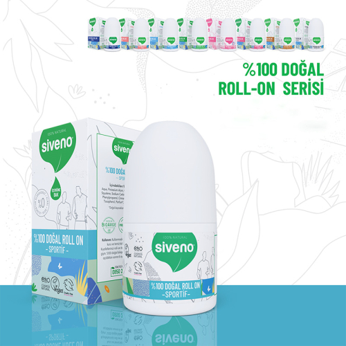 Siveno Doğal Sportif Roll-On 50 ml - 4