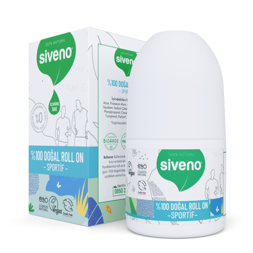 Siveno Doğal Sportive Roll-On 50 ml - Siveno