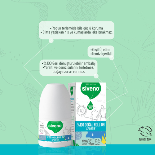 Siveno Doğal Sportive Roll-On 50 ml - 4