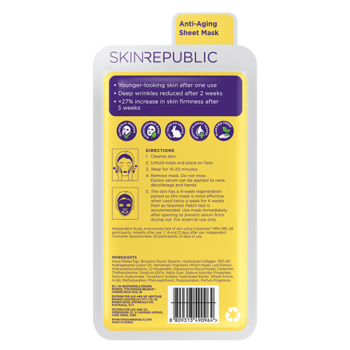 Skin Republic Collagen Infusion Face Mask Sheet 25 ml - 2
