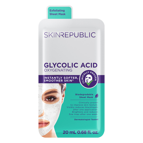 Skin Republic Glycolic Acid Oxygenating Face Mask 20 ml - Skin Republic
