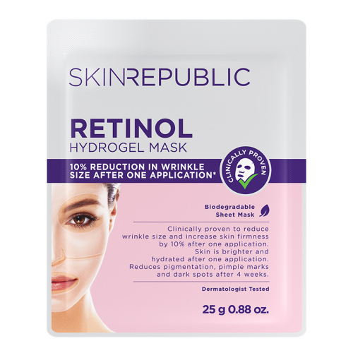 Skin Republic Retinol Hidrojel Yüz Maskesi 25 gr - Skin Republic