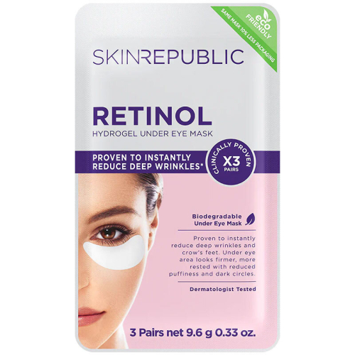 Skin Republic Retinol Hydrogel Under Eye Patch (3 Pairs) 25 ml - Skin Republic