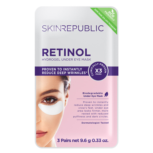 Skin Republic Retinol Hydrogel Under Eye Patch (3 Pairs) 25 ml - Skin Republic