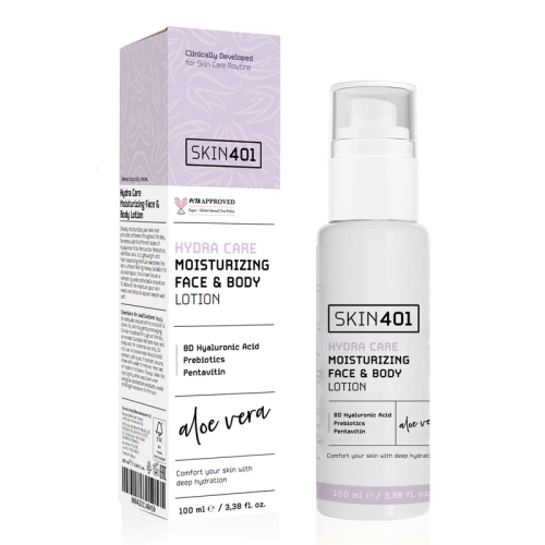 Skin401 Hydra Care Yoğun Nemlendirici Yüz ve Vücut Losyonu 100 ml - Skin401
